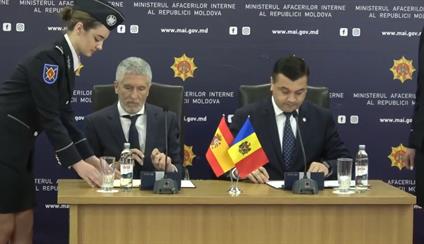 Visita del Ministro del Interior a la República de Moldavia