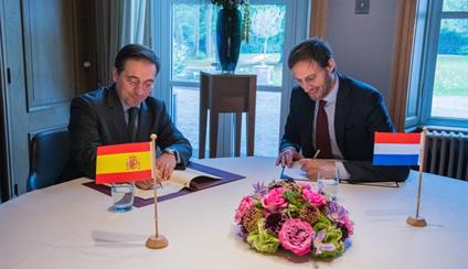 Visita del ministro de Asuntos Exteriores, Unión Europea y Cooperación a Países Bajos.
