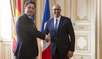 Jorge Toledo se reúne en París con Harlem Désir, Secretario de Estado francés encargado de los asuntos europeos