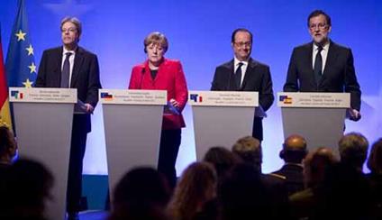 Reunión de jefes de Estado o de Gobierno de Francia, Alemania, España e Italia