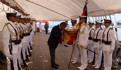 Jura de bandera a bordo buque escuela Juan Sebastián de Elcano 2026