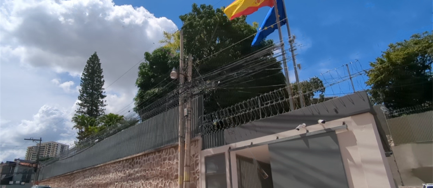 Ingreso Embajada de España en Honduras