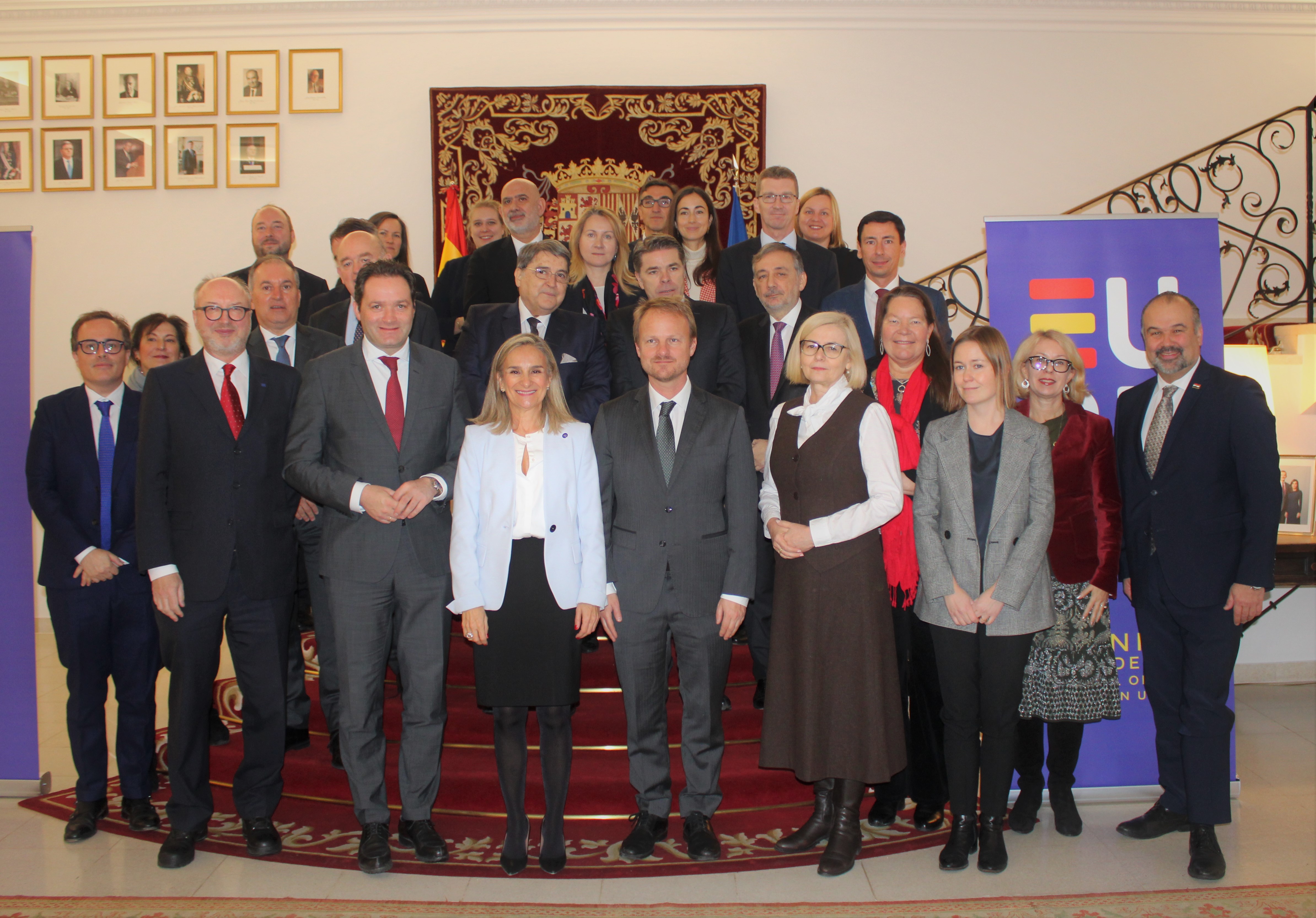 Ministro Norbert Totschnig en la Embajada de España en Austria