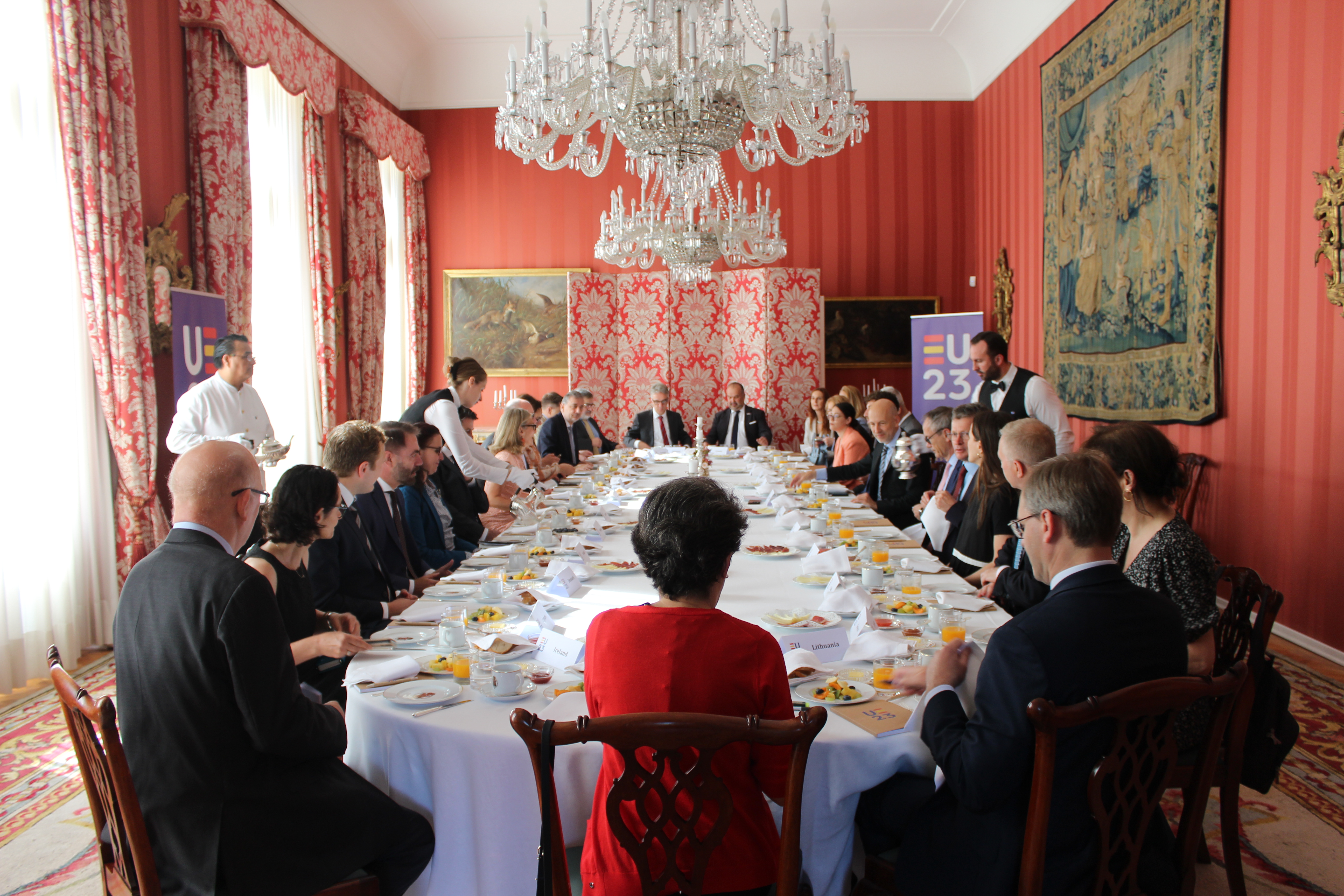 Desauno Presidencia española del Consejo de la UE julio 2