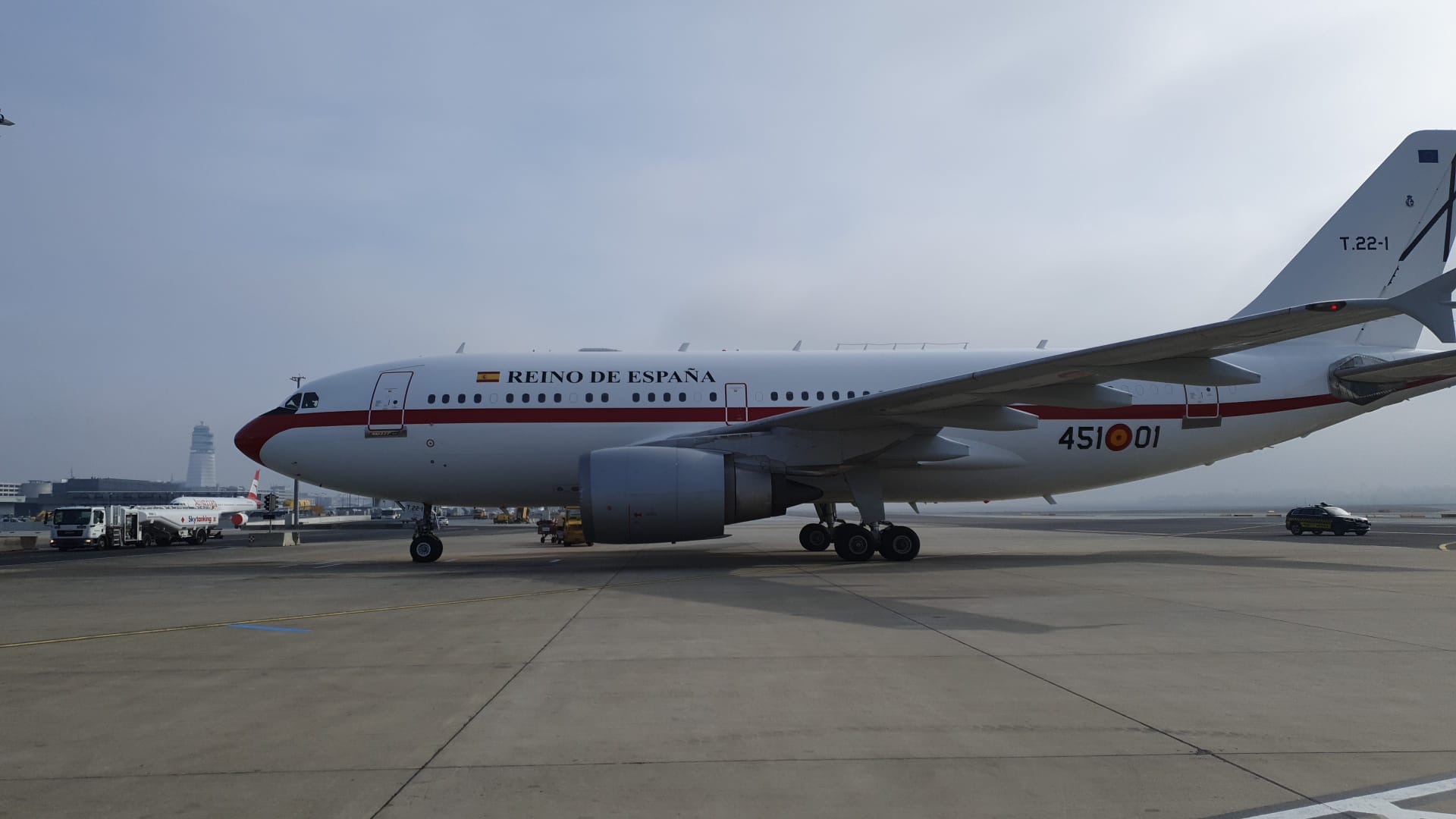 Llegada presidente del Gobierno a Austria 2023