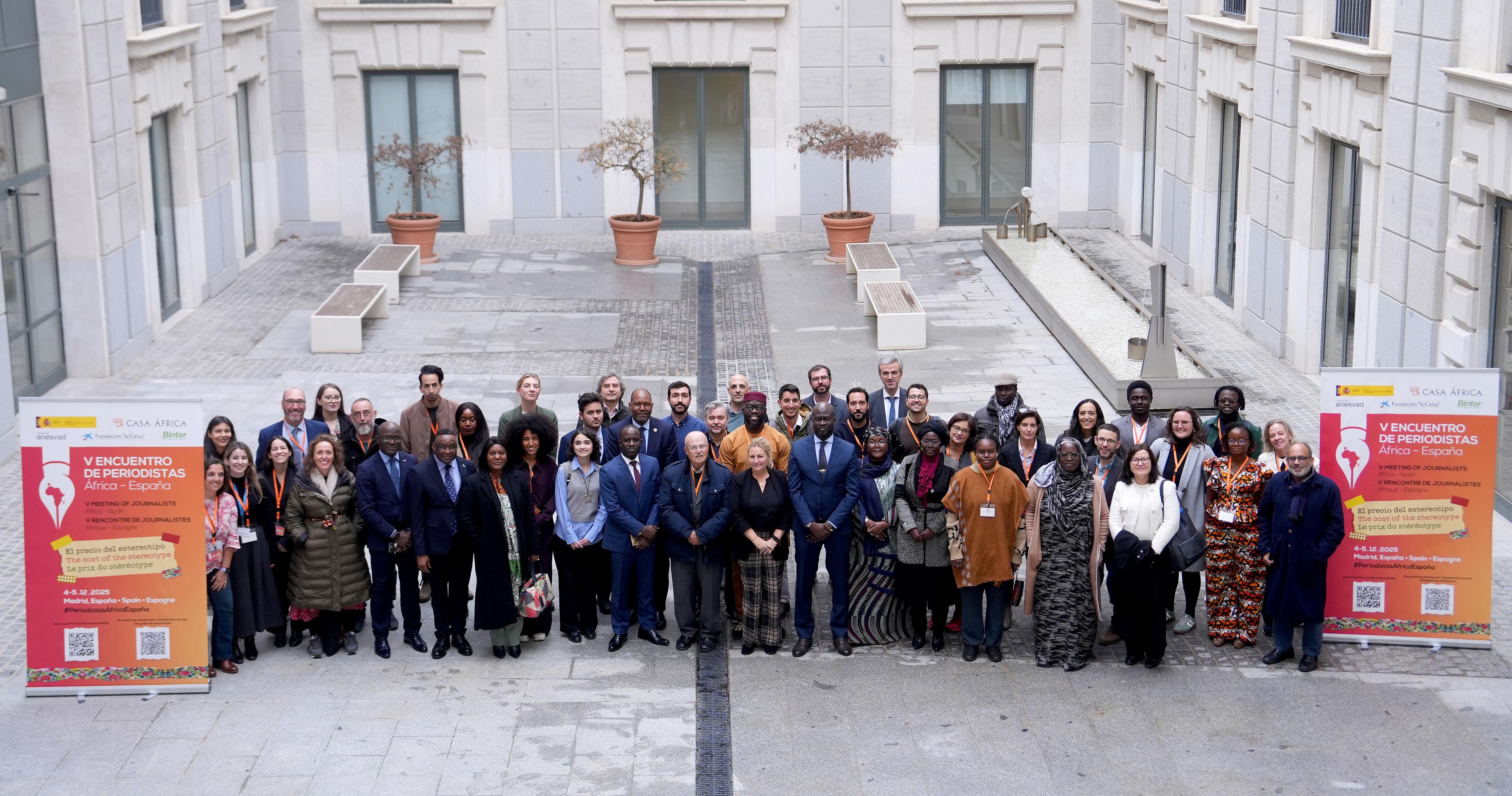 Meeting with ambassadors of African countries in Spain on the new Spain-Africa strategy and the implementation of the 100 lines of action on 17 January 2025 